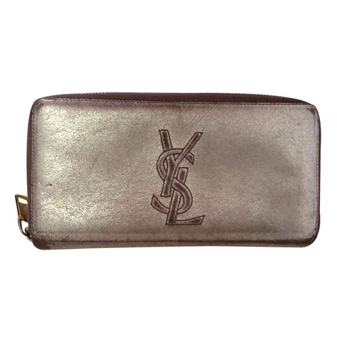 yves saint laurent womens wallet|vintage yves saint laurent wallet.